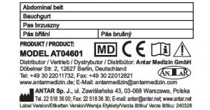 AT04601 Bauchbandage E AT04601