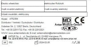 AT52304 Elektrischer Rollstuhl E AT52304 2