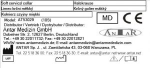 AT53029 Weiche Cervicalstütze E AT53029 10S