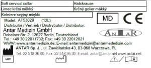 AT53029 Weiche Cervicalstütze E AT53029 12L