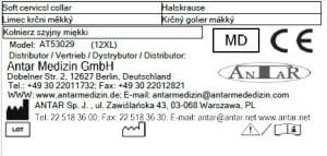 AT53029 Weiche Cervicalstütze E AT53029 12XL