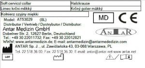 AT53029 Weiche Cervicalstütze E AT53029 8L