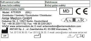 AT53029 Weiche Cervicalstütze E AT53029 8XL