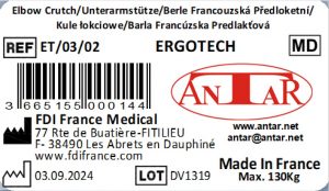 Unterarmstütze ERGOTECH E ERGOTECH