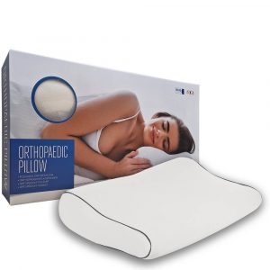 AT03002 Orthopädisches Kopfkissen mit Bernsteinbezug