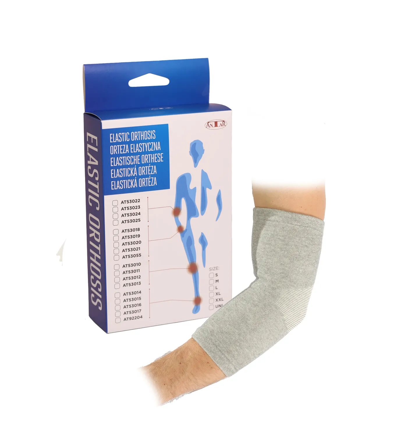 AT53024 Ellenbogenbandage aus Bambusviskose – Jetzt ansehen auf Antar Medizin GmbH AT53024 Ellenbogenbandage aus Bambusviskose – Bild 3