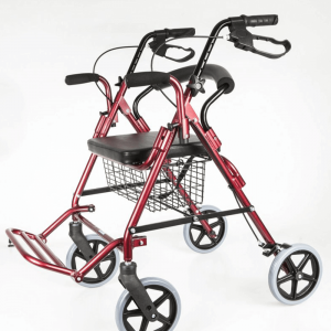 AT51018 Aluminium Transport-Rollator