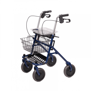 AT51013 Stahl Rollator mit Korb