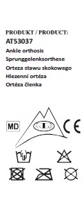 AT53037 Sprunggelenkorthese E AT53037
