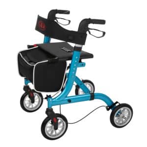 AT51046 Aluminium Rollator Blau