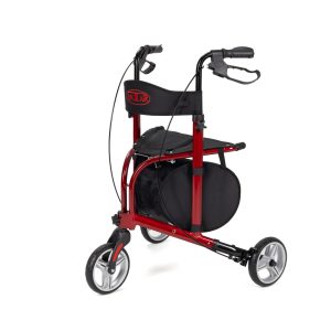 AT51056 Aluminium Dreirad Rollator mit Sitz und Tasche